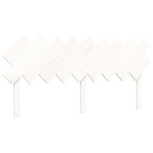 Giroletto Testiera Bianco Super King Size-Struttura Letto in Legno Massello 116120