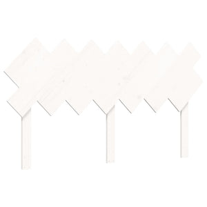 Letto per Anziani con Testiera Bianco 140x200 cm Legno Massello 3195547