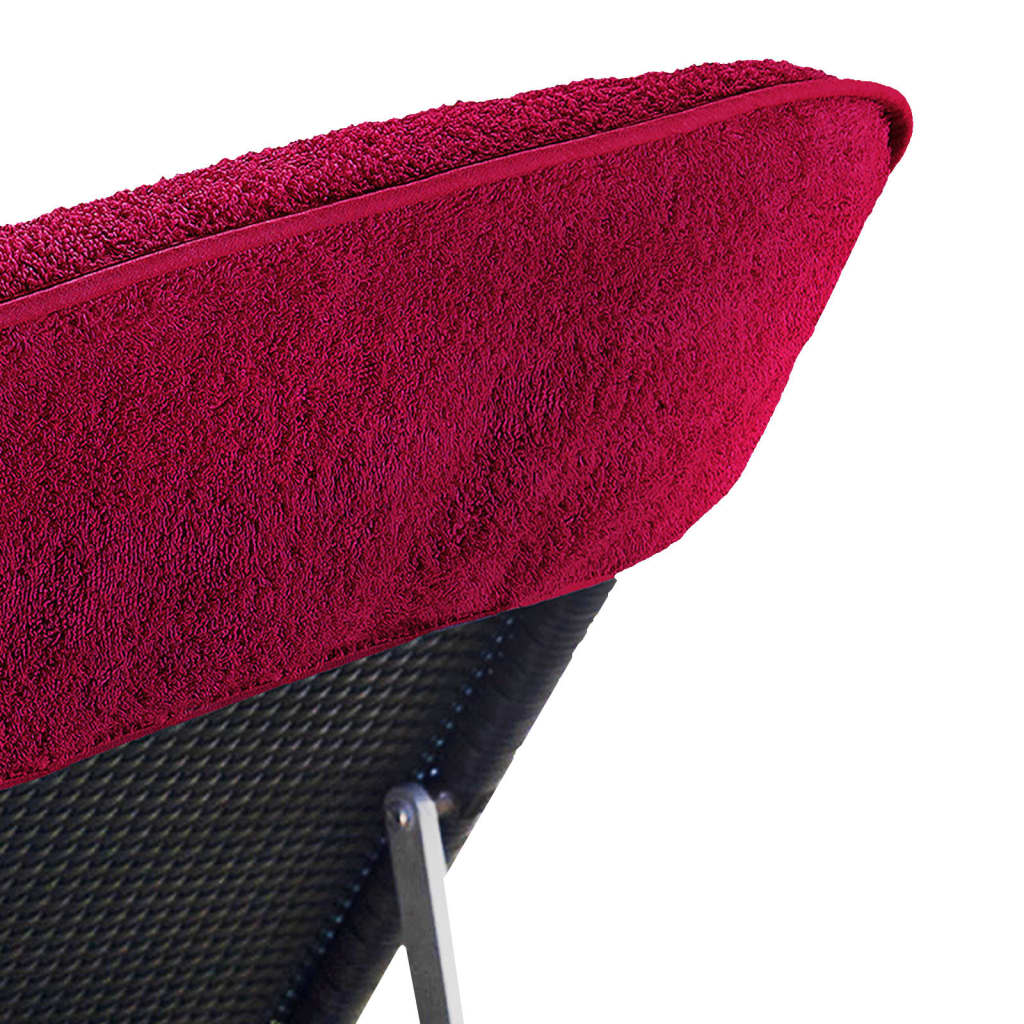 Asciugamani da Spiaggia 6 pz Borgogna 60x135 cm Tessuto 400 GSM 3157057