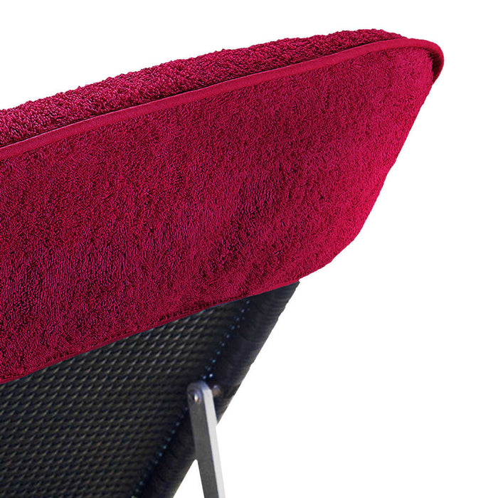 Asciugamani da Spiaggia 6 pz Borgogna 60x135 cm Tessuto 400 GSM 3157057