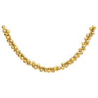 Ghirlanda di Palline di Natale Oro 175 cm in Polistirenecod mxl 104180