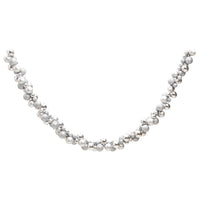 Ghirlanda di Palline di Natale Argento 175 cm in Polistirenecod mxl 104175