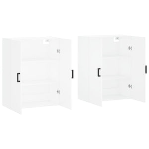 Mobili a Parete 2 pz Bianchi 69,5x34x90 cm 3195619