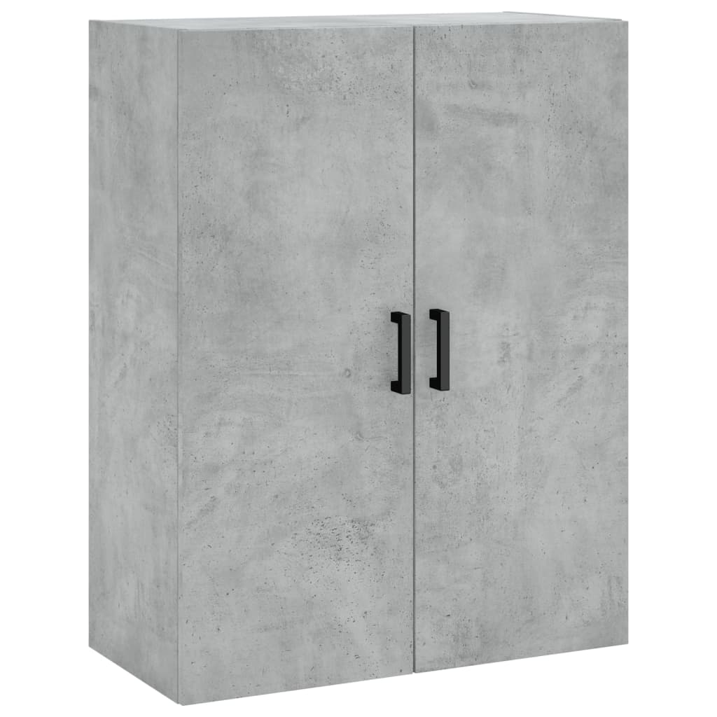 Mobili a Parete 2 pz Grigio Cemento 69,5x34x90 cm 3195623