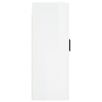 Mobili a Parete 2 pz Bianco Lucido 69,5x34x90 cm 3195629