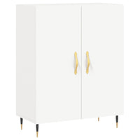 Credenza Bianca 69,5x34x180 cm in Legno Multistrato 3195659