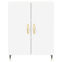 Credenza Bianca 69,5x34x180 cm in Legno Multistrato 3195659