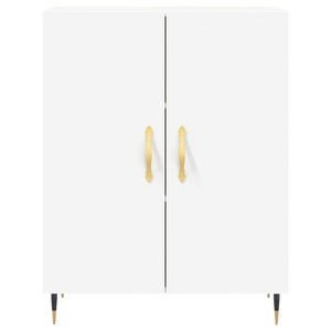Credenza Bianca 69,5x34x180 cm in Legno Multistrato 3195659