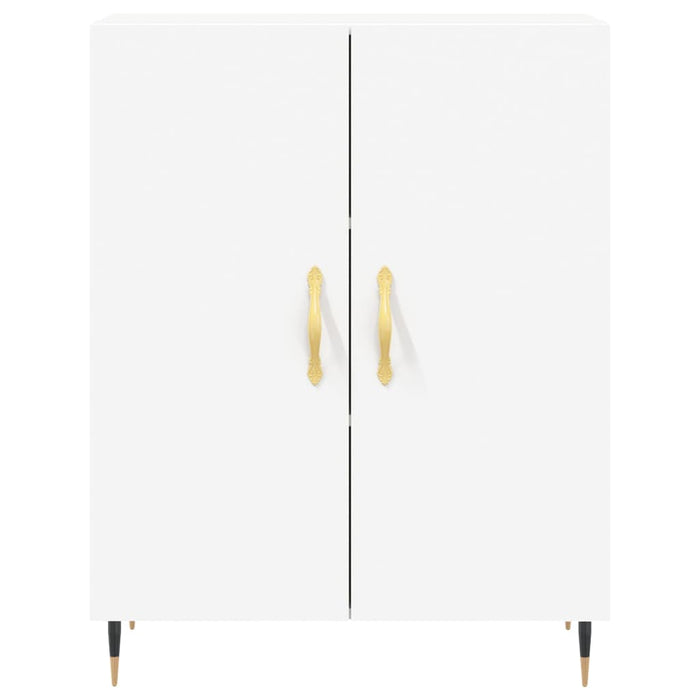 Credenza Bianca 69,5x34x180 cm in Legno Multistrato 3195659