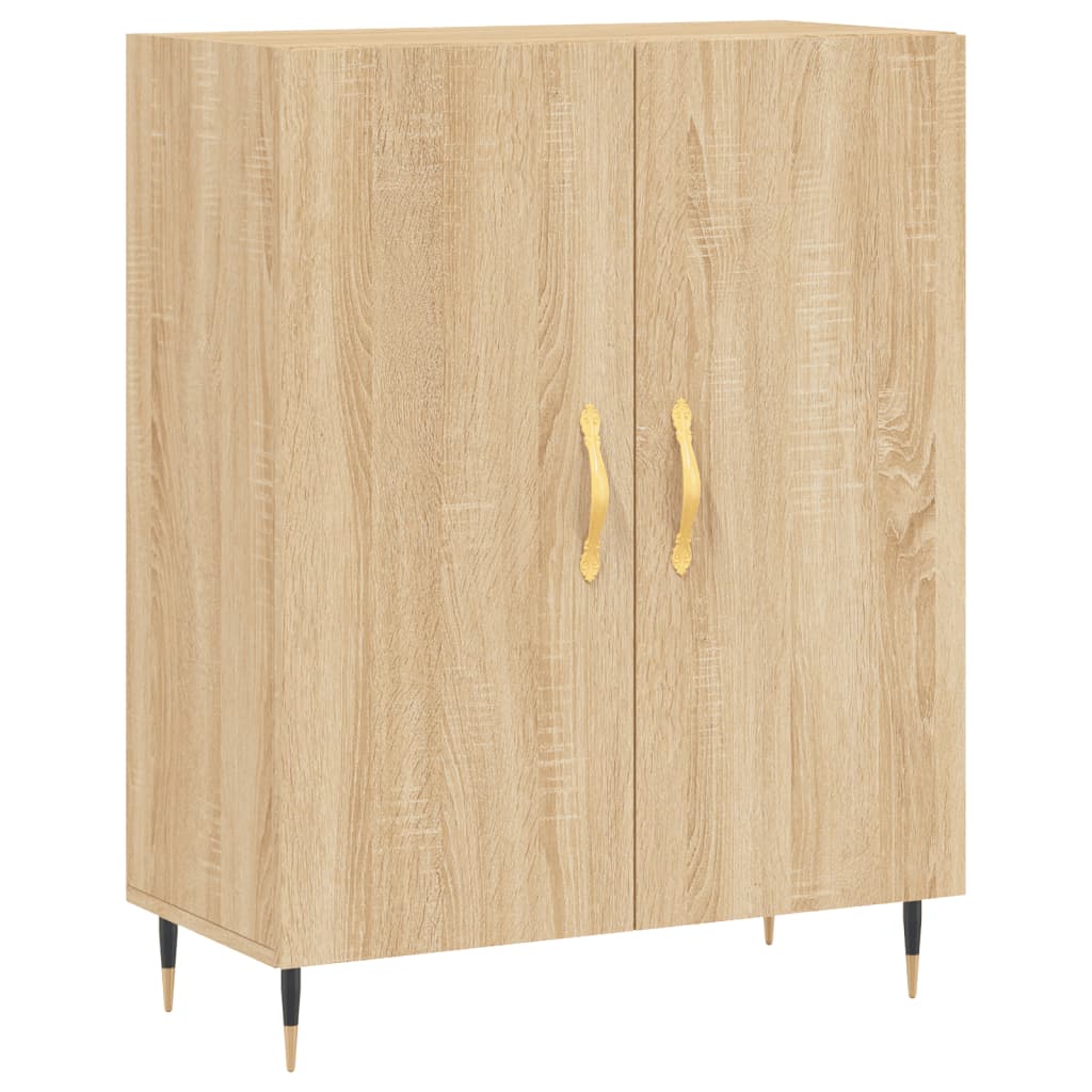 Credenza Rovere Sonoma 69,5x34x180 cm in Legno Multistrato 3195662