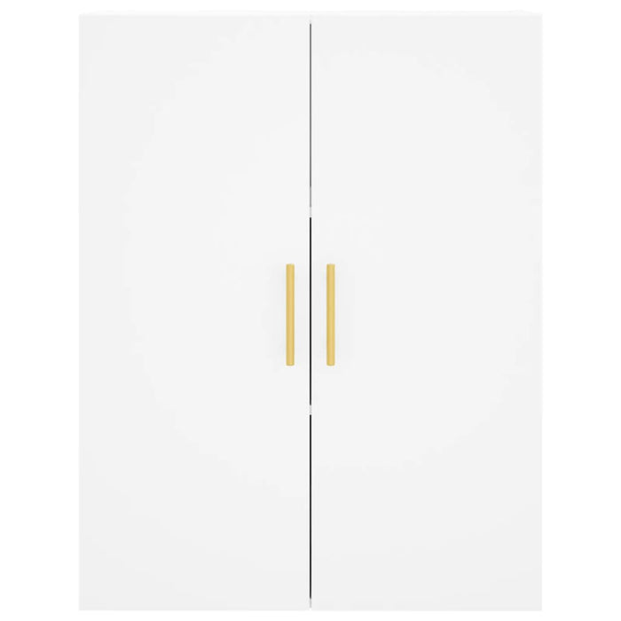 Credenza Bianca 69,5x34x180 cm in Legno Multistrato 3195667