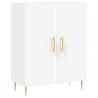 vidaXL Credenza Bianca 69,5x34x180 cm in Legno Multistrato