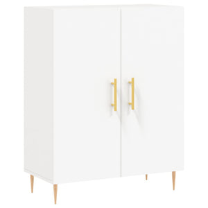 Credenza Bianca 69,5x34x180 cm in Legno Multistrato 3195667
