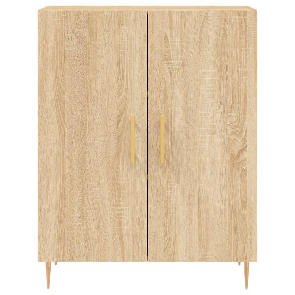 vidaXL Credenza Rovere Sonoma 69,5x34x180 cm in Legno Multistrato