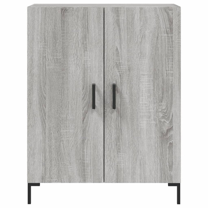 Credenza Grigio Sonoma 69,5x34x180 cm in Legno Multistrato 3195681