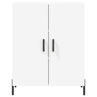 Credenza Bianca 69,5x34x180 cm in Legno Multistrato 3195683