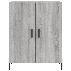 Credenza Grigio Sonoma 69,5x34x180 cm in Legno Multistrato 3195689