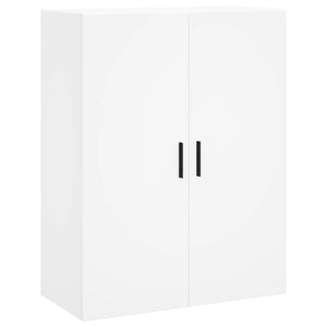 Credenza Bianca 69,5x34x180 cm in Legno Multistrato 3195691