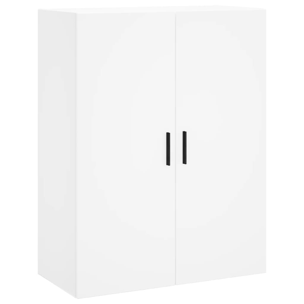 Credenza cassettiera mobile contenitore organizer cucina soggiorno salotto alto 695 x 34 x 180 cm legno ingegnerizzato bianco 02_0032586