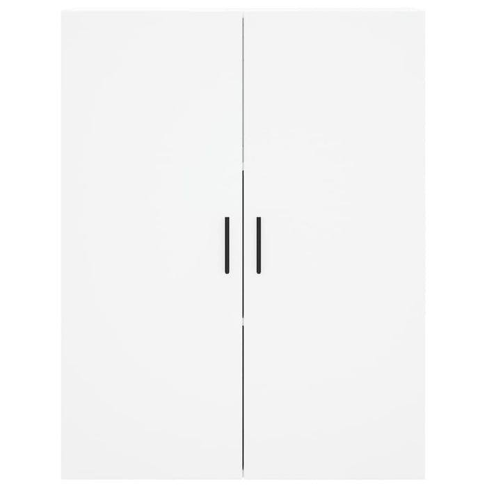 vidaXL Credenza Bianca 69,5x34x180 cm in Legno Multistrato