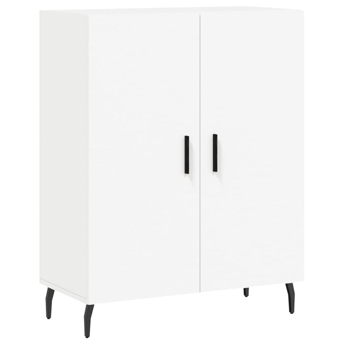vidaXL Credenza Bianca 69,5x34x180 cm in Legno Multistrato
