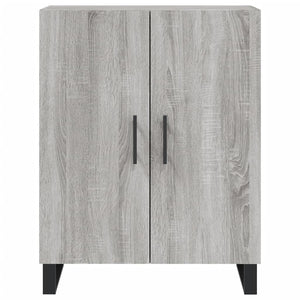 Credenza Grigio Sonoma 69,5x34x180 cm in Legno Multistrato 3195705