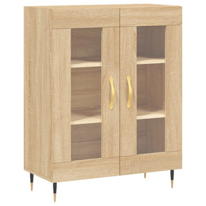 Credenza Rovere Sonoma 69,5x34x180 cm in Legno Multistrato 3195718