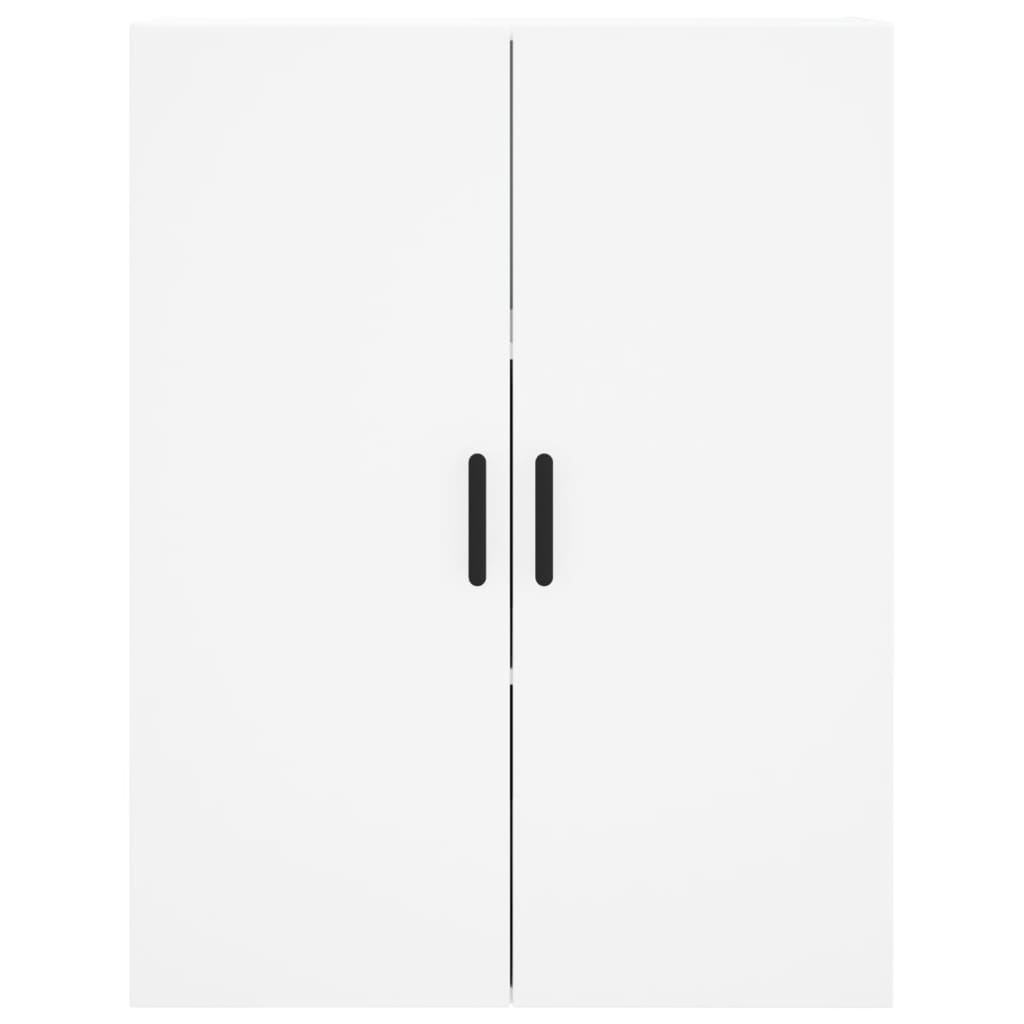 Credenza cassettiera mobile contenitore organizer cucina soggiorno salotto alto 695 x 34 x 180 cm legno ingegnerizzato bianco 02_0032662