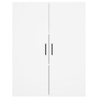 Credenza Bianca 69,5x34x180 cm in Legno Multistrato 3195747