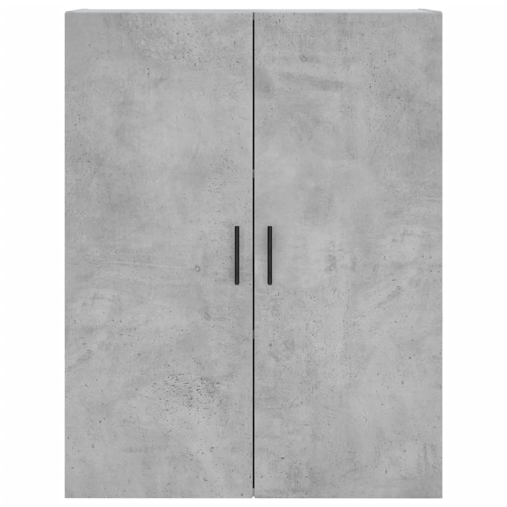 Credenza Grigio Cemento 69,5x34x180 cm in Legno Multistrato 3195751