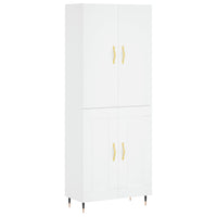 Credenza Bianca 69,5x34x180 cm in Legno Multistratocod mxl 101683