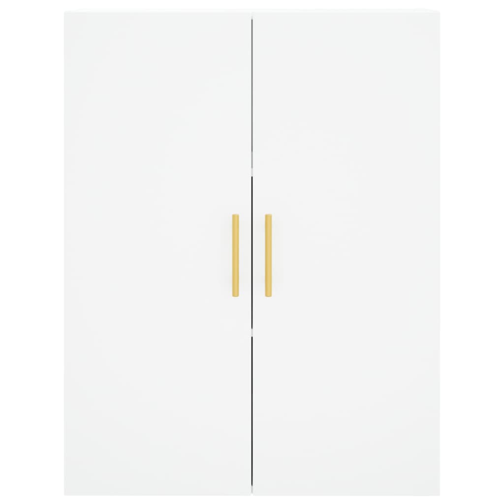 Credenza Bianca 69,5x34x180 cm in Legno Multistrato 3195779