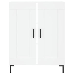 Credenza Bianca 69,5x34x180 cm in Legno Multistrato 3195787