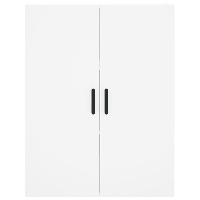 Credenza Bianca 69,5x34x180 cm in Legno Multistrato 3195795