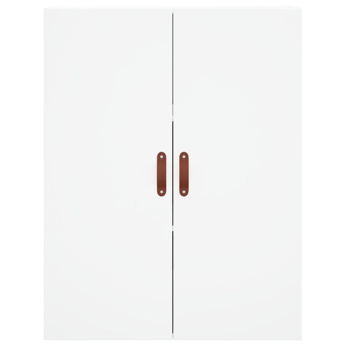 Credenza Bianca 69,5x34x180 cm in Legno Multistrato 3195819