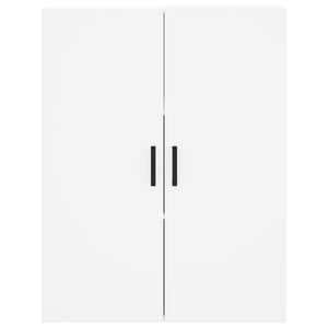 Credenza Bianca 69,5x34x180 cm in Legno Multistrato 3195843