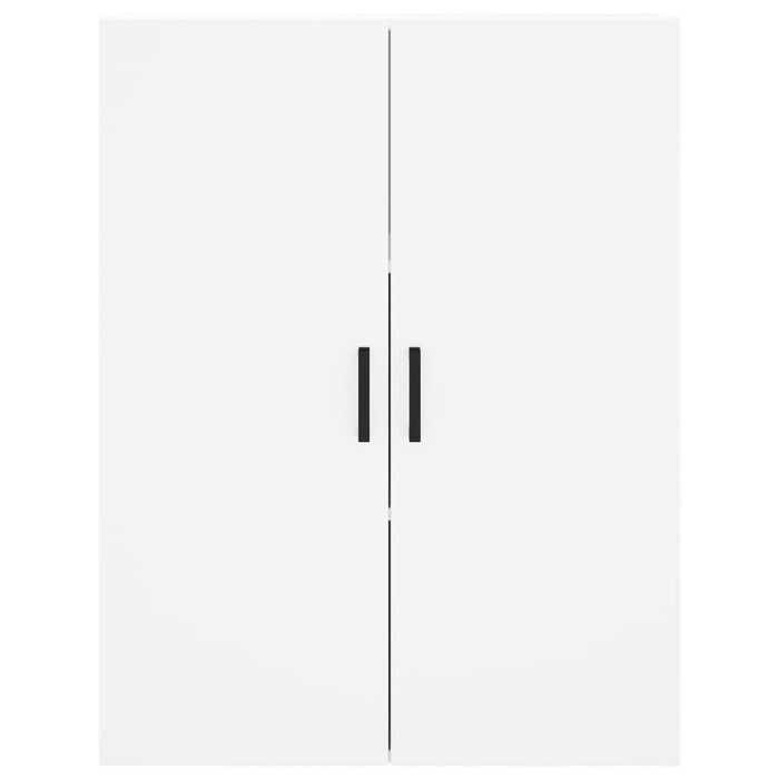 Credenza Bianca 69,5x34x180 cm in Legno Multistrato 3195843