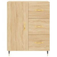Credenza Rovere Sonoma 69,5x34x180 cm in Legno Multistrato 3195886
