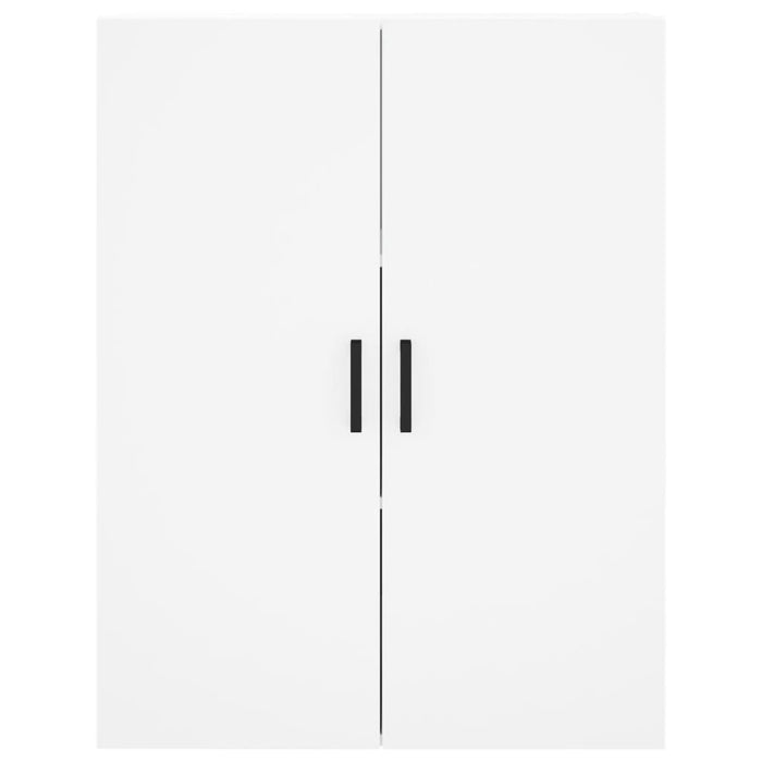 vidaXL Credenza Bianca 69,5x34x180 cm in Legno Multistrato