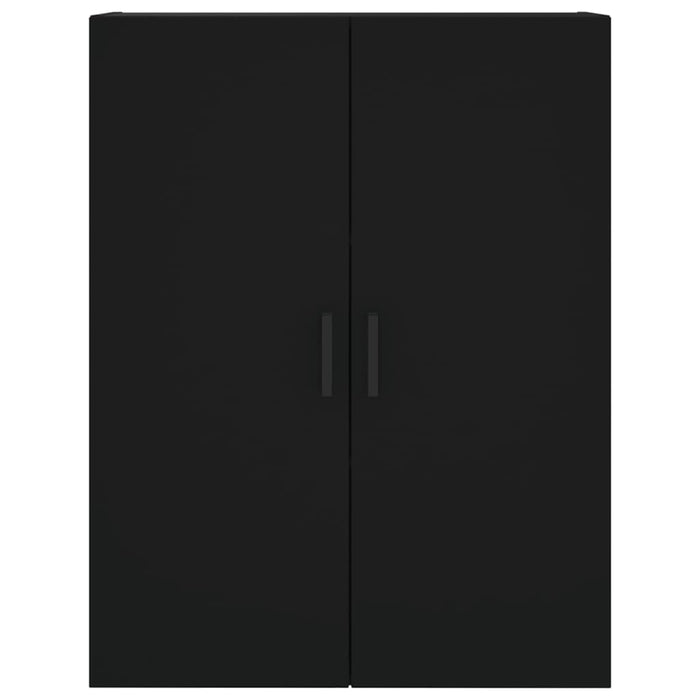 Credenza Nera 69,5x34x180 cm in Legno Multistrato 3195900