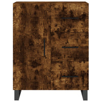 Credenza Rovere Fumo  69,5x34x180 cm in Legno Multistrato 3195928