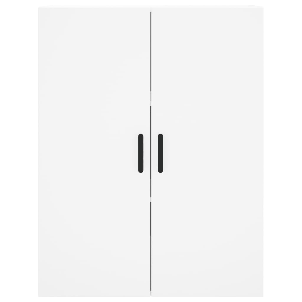 Credenza Bianca 69,5x34x180 cm in Legno Multistrato 3196019