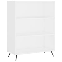 Credenza cassettiera mobile contenitore organizer cucina soggiorno salotto alto 695 x 34 x 180 cm legno ingegnerizzato bianco 02_0032703