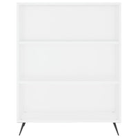 Credenza cassettiera mobile contenitore organizer cucina soggiorno salotto alto 695 x 34 x 180 cm legno ingegnerizzato bianco 02_0032703