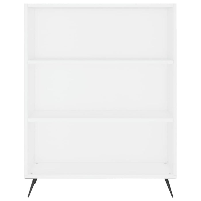 Credenza cassettiera mobile contenitore organizer cucina soggiorno salotto alto 695 x 34 x 180 cm legno ingegnerizzato bianco 02_0032703