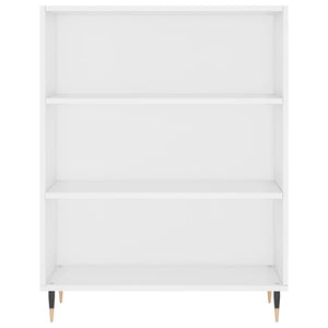 Credenza Bianco Lucido 69,5x34x180 cm in Legno Multistrato 3196053
