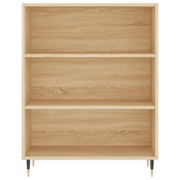 Credenza Rovere Sonoma 69,5x34x180 cm in Legno Multistrato 3196054