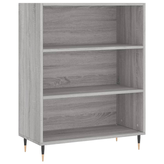 Credenza cassettiera mobile contenitore organizer cucina soggiorno salotto alto sonoma 695 x 34 x 180 cm legno ingegnerizzato grigio 02_0035594