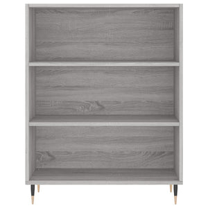 Credenza cassettiera mobile contenitore organizer cucina soggiorno salotto alto sonoma 695 x 34 x 180 cm legno ingegnerizzato grigio 02_0035594
