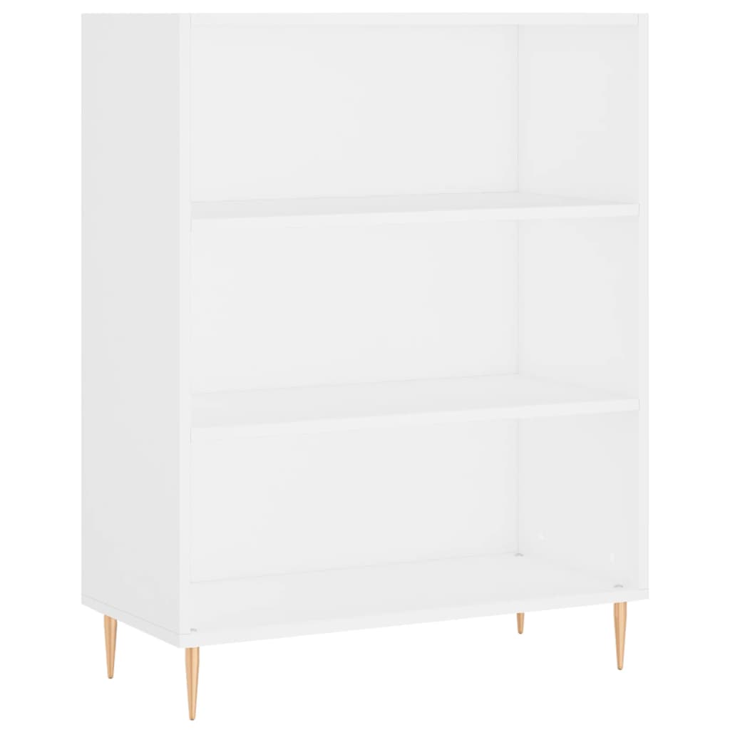 Credenza Bianca 69,5x34x180 cm in Legno Multistrato 3196059